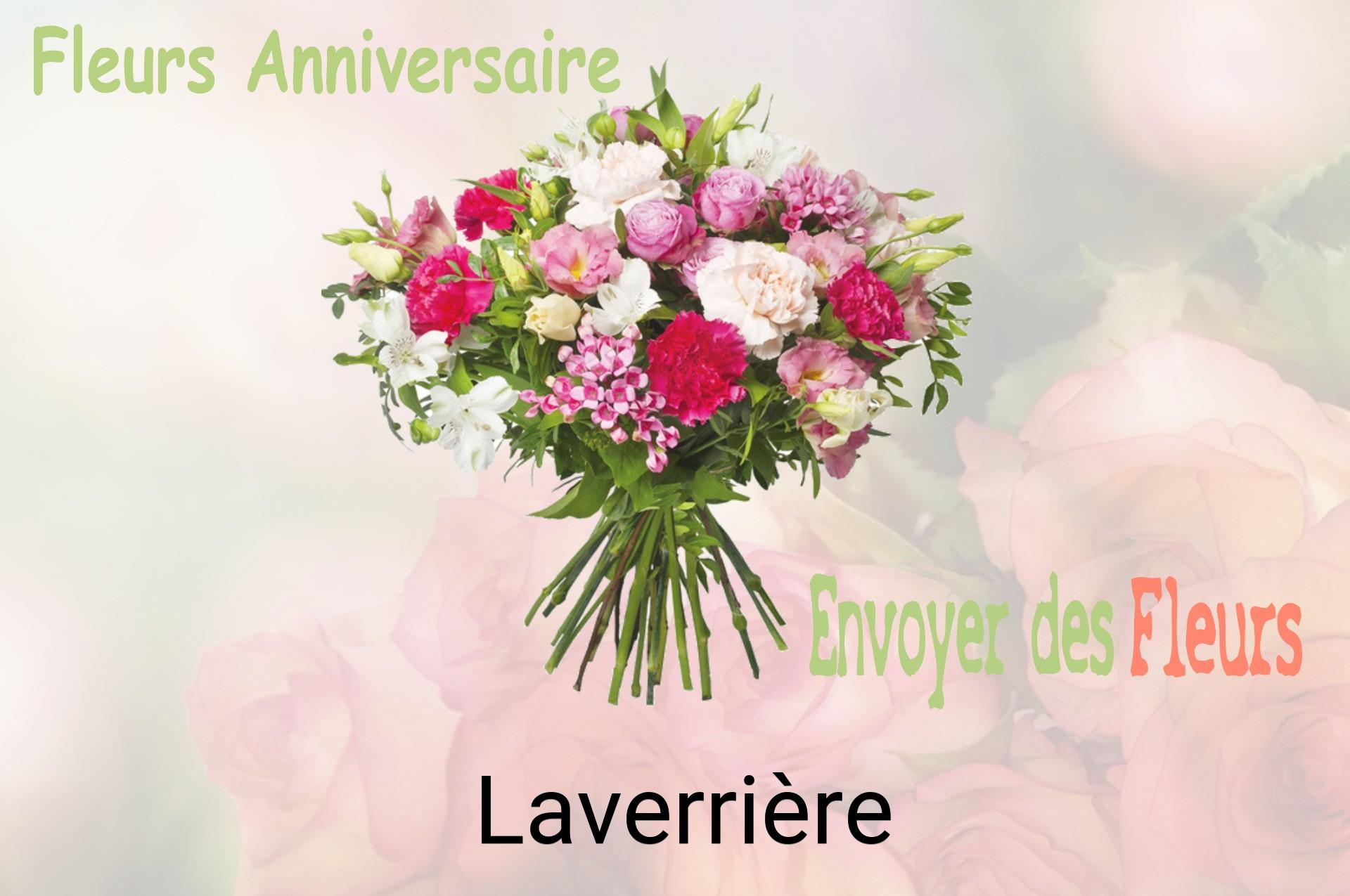 Bouquet de fleurs d’anniversaire livré à Laverrière